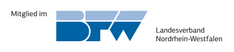 Logo: Mitglied im BFW Landesverband Nordrhein-Westfalen